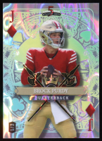 Brock Purdy 2024 Wild Card 5 Card Draw Stacked Deck Jack Diamonds Silver Lava #SDJDBPN #1/3 at PristineAuction.com