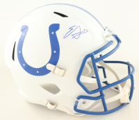 Edgerrin James Signed Colts Full-Size Speed Helmet (Beckett) at PristineAuction.com