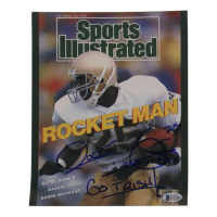 Raghib "Rocket" Ismail Signed Notre Dame Fighting Irish 8x10 Photo Inscribed "Go Irish!" (Beckett) at PristineAuction.com