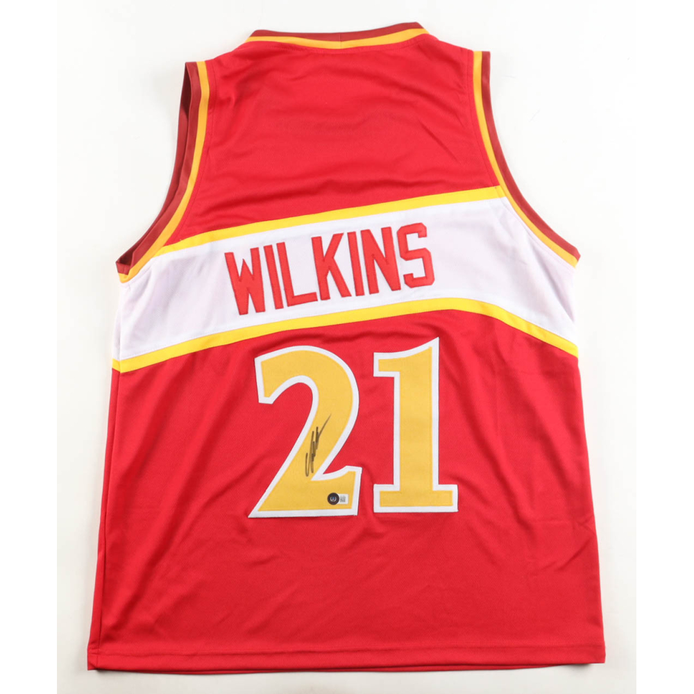Dominique Wilkins Signed Jersey (Beckett) at PristineAuction.com