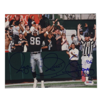Raghib "Rocket" Ismail Signed Raiders 8x10 Photo (PSA) at PristineAuction.com