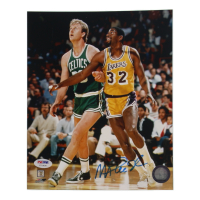 Magic Johnson Signed Lakers 8x10 Photo (PSA) at PristineAuction.com