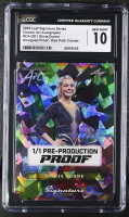 Olivia Dunne 2025 Leaf Signature Series Classic Art Autographs Pre-Production Proof Crystal #CAOD1 #1/1 (CGC 10) at PristineAuction.com
