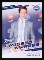Drake Maye 2024 Prestige Dress to Impress NFL Draft #1 RC at PristineAuction.com