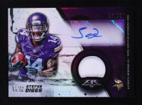 Stefon Diggs 2015 Topps Fire Rookie Autograph Patches #FRAPSD RC #86/91 at PristineAuction.com
