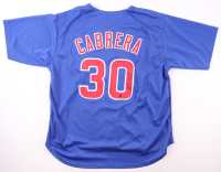 Edward Cabrera Signed Jersey (Wilder Side of Sports) at PristineAuction.com
