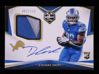 D'Andre Swift 2020 Limited #109 Jersey Autograph RC #82/149 at PristineAuction.com