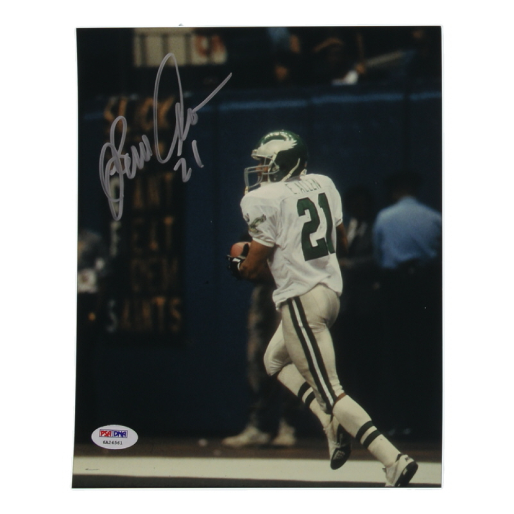 Eric Allen Signed Eagles 8x10 Photo (PSA) at PristineAuction.com