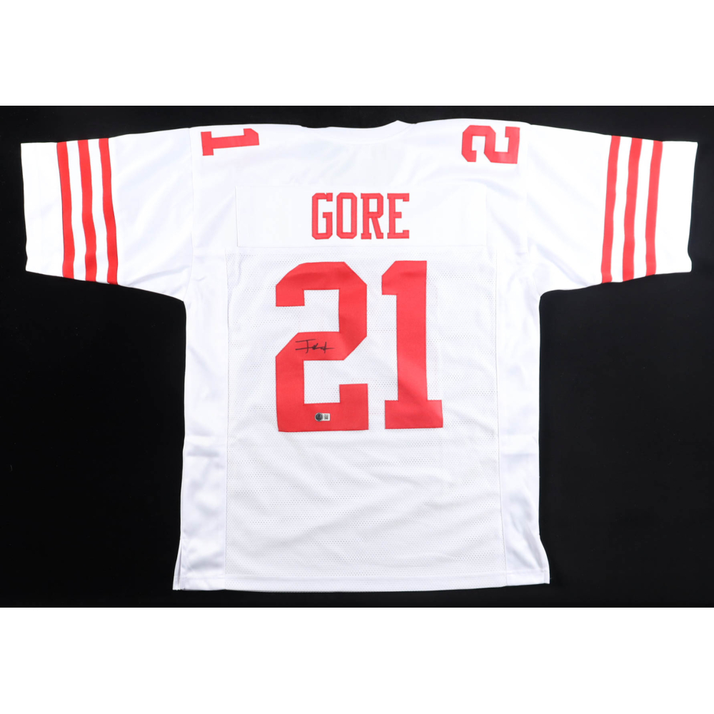 Frank Gore Signed Jersey (Beckett) at PristineAuction.com