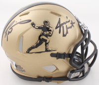 Jameis Winston & Ricky Williams Signed Heisman Trophy Logo Speed Mini Helmet (SWAU) at PristineAuction.com