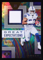Jonathan Taylor 2020 Panini Illusions Great Expectations Relics #10 RC at PristineAuction.com