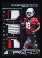 Marvin Harrison Jr. 2024 Panini Black Components Jerseys Emerald #4 #23/25 RC at PristineAuction.com