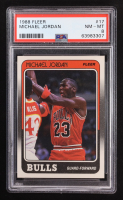 Michael Jordan 1988-89 Fleer #17 (PSA 8) at PristineAuction.com