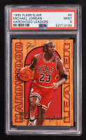 Michael Jordan 1995-96 Fleer Flair Hardwood Leaders #4 (PSA 9) at PristineAuction.com