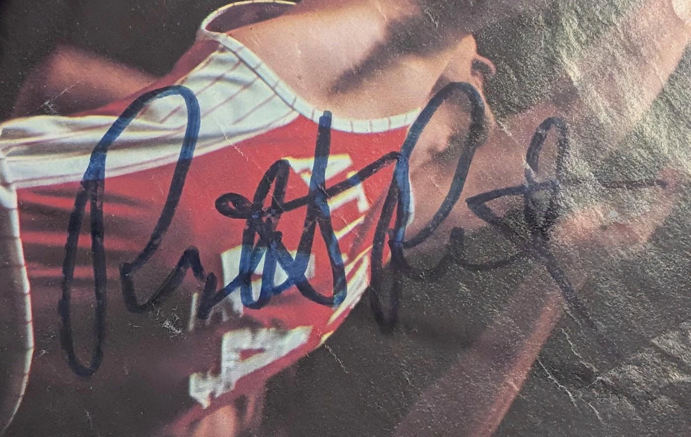 "Pistol" Pete Maravich Signed Hawks Custom Framed Photo (Beckett) at PristineAuction.com "Pistol" Pete Maravich Signed Hawks Custom Framed Photo (Beckett) at PristineAuction.com