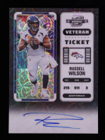 Russell Wilson 2022 Panini Contenders Optic Veteran Ticket Autographs Black Scope #2 #9/25 at PristineAuction.com