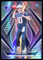 Drake Maye 2024 Panini Phoenix Hyper #179 RC at PristineAuction.com