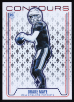 Drake Maye 2024 Panini Phoenix Contours #12 RC at PristineAuction.com