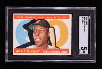 Willie Mccovey 1960 Topps #554 (SGC 5) at PristineAuction.com