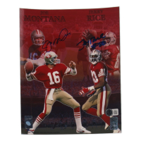 Joe Montana & Jerry Rice Signed 49ers 8x10 Photo (Beckett) at PristineAuction.com