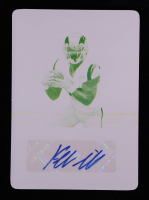 Kyren Williams 2022 Panini National Treasures Printing Plates Yellow #144 Autograph #1/1 at PristineAuction.com