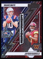 Drake Maye / Jayden Daniels 2024 Panini Contenders Power Players #22 RC at PristineAuction.com