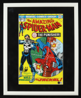 Stan Lee Signed Custom Framed "The Amazing-Spider Man" Poster (Beckett) at PristineAuction.com