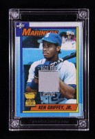 Ken Griffey Jr. 2022 Jersey Fusion Game Used Swatch #KGJ91 at PristineAuction.com