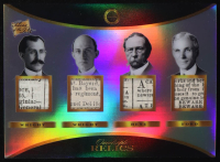 Orville Wright / Wilbur Wright / Karl Benz / Henry Ford 2025 Pieces of Past Inventors Edition Quadruple Relic #596 at PristineAuction.com