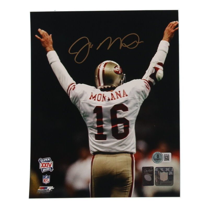 Joe Montana Signed 49ers 8x10 Photo (Beckett) at PristineAuction.com Joe Montana Signed 49ers 8x10 Photo (Beckett) at PristineAuction.com