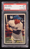 Ernie Banks 1957 Topps #55 (PSA 4.5) at PristineAuction.com