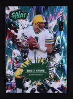 Brett Favre 2025 Wild Card Splat Teal Shock #BF #7/7 at PristineAuction.com