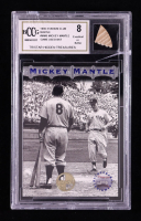 Mickey Mantle 1996 Stadium Club Game Used Bat Tristar Hidden Treasures #MM5 (BCCG 8) (See Description) at PristineAuction.com