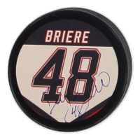 Daniel Briere Signed Sabres Logo Hockey Puck (JSA) at PristineAuction.com