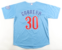 Edward Cabrera Signed Jersey (JSA) at PristineAuction.com