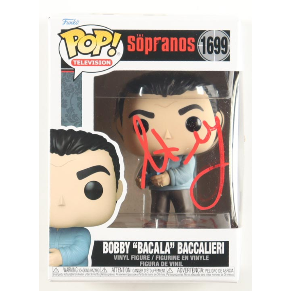 Steve Schirripa Signed "The Sopranos" #1699 Bobby "Bacala" Bacalieri Funko Pop! Vinyl Figure (Beckett) at PristineAuction.com