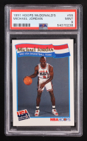 Michael Jordan 1991-92 Hoops McDonald's USA #55 (PSA 9) at PristineAuction.com