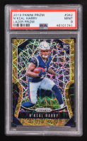 N'Keal Harry 2019 Panini Prizm Prizms Lazer #342 RC (PSA 9) at PristineAuction.com