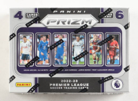 2022-23 Panini Prizm Premier League EPL Soccer Blaster Box With (6) Packs at PristineAuction.com