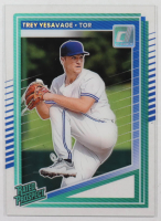 Trey Yesavage 2025 Donruss Clearly Donruss Rated Prospects #163 at PristineAuction.com