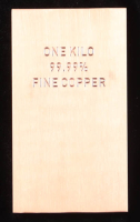 1 Kilogram .999 Fine Copper Bullion Bar at PristineAuction.com
