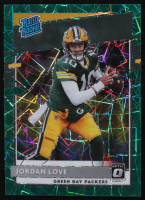 Jordan Love 2020 Donruss Optic Green Velocity #154 RC at PristineAuction.com
