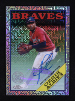 Ozzie Albies 2023 Topps '88 Topps Silver Pack Chrome Series 2 Autographs #2T88C33 #27/50 at PristineAuction.com