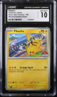 Pikachu 2024 Pokemon TCG Scarlet & Violet Black Star Promos #190 '24 Pokemon World Championships (CGC 10) at PristineAuction.com
