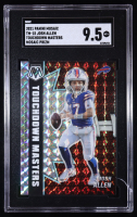 Josh Allen 2021 Panini Mosaic Touchdown Masters Mosaic #15 (SGC 9.5) at PristineAuction.com