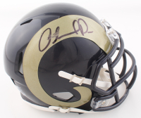 Orlando Pace Signed Rams Speed Mini Helmet (Beckett) at PristineAuction.com