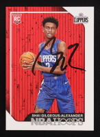 Shai Gilgeous-Alexander 2018-19 Panini NBA Hoops Auto #262 RC at PristineAuction.com
