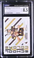 Josh Allen 2018 Panini Contenders Draft Picks School Colors #3 RC (CGC 8.5) at PristineAuction.com