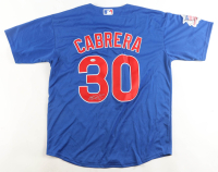 Edward Cabrera Signed Jersey (JSA) at PristineAuction.com