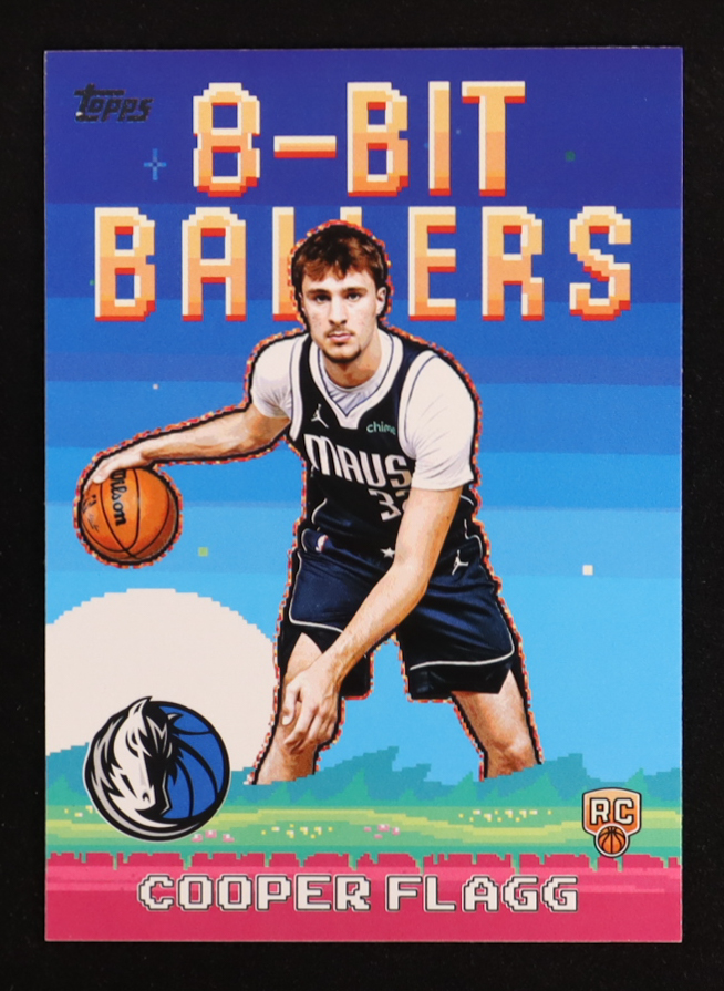 Cooper Flagg 2025 Topps 8-Bit Ballers #8B-31 RC at PristineAuction.com Cooper Flagg 2025 Topps 8-Bit Ballers #8B-31 RC at PristineAuction.com